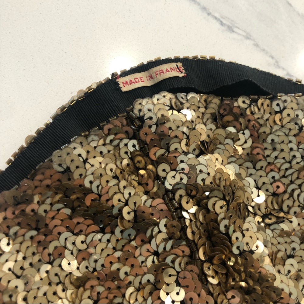 Vintage Sequinned Beanie - Picture 7 of 8
